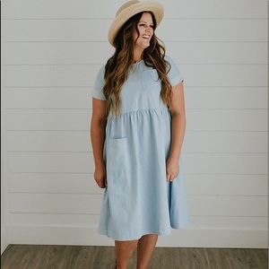 Roolee Light Denim Dress
